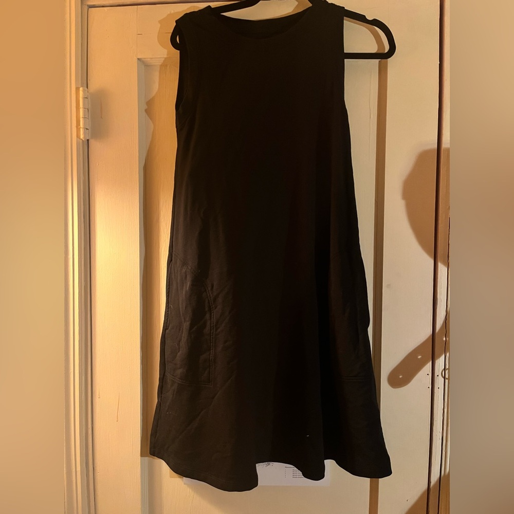 Wool& Sierra Tank Dress Black XS Like New